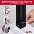 thumbnail image 7 of Jumbl Freestanding Utility Sink with Pull-Down Faucet, Laundry Room Sink w/Gooseneck Sprayer & More, 7 of 7