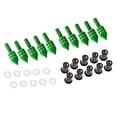 thumbnail image 6 of jiaping 10 x Universal Windscreen Windshield Bolts M5 Screw Well Nuts Green, 6 of 8