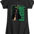 thumbnail image 3 of Wicked - Elphaba No One Mourns Wicked - Girls Toddler and Youth Fitted Short Sleeve Graphic Tee, 3 of 5