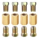 thumbnail image 1 of 7/16-24 Inverted Flare Brass Tube Nut Fitting 1/4 Brake Line Fitting Kit, 1 of 5