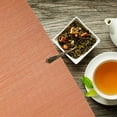 thumbnail image 2 of Raindrops 1Set Brown Bamboo Table Runner for Tea Table Supplies Dustproof Oilproof Suitable for Home Scene Decoration, 2 of 8
