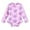 r-69Purple110, variant on HAYIMI Child Summer Baby Girls Swimwear Swimsuit Back Zipper Bathing Suits Long Sleeve Ruffle Girl Full Cover Flower Print Cute Kids Beach Swim Wear