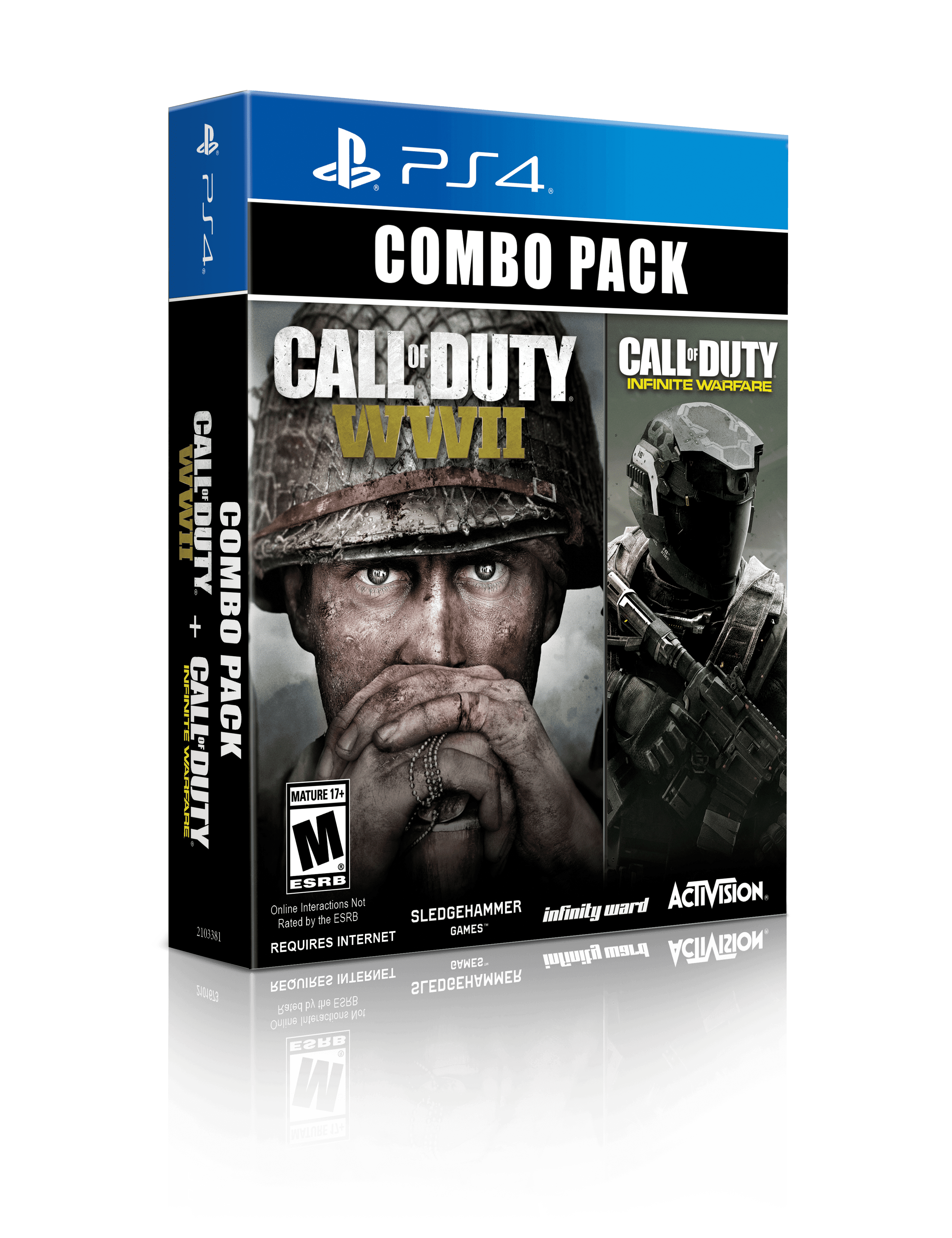 Call of Duty Infinite Warfare + WWII bundle (PS4) - Walmart.com