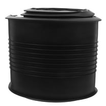 Garage Door Bottom Seal Strip Weatherproof Rubber Buffering Universal Fit Black