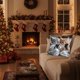 thumbnail image 5 of Fundas de almohada decorativas con estampado de gatos | Tamaño estándar de 45 x 45 cm | Tela de algodón suave con cremallera oculta para sofá, cama o dormitorio, 5 of 9