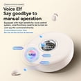 thumbnail image 6 of AI Smart Mini Invisible Sleep Wireless Bluetooth Headphones,Wireless Earbuds,Sleep Earbuds Side Sleepers, Invisible Headphones, Bluetooth Headset, Perfect for Side Work Study Hiking and More, 6 of 7