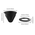 thumbnail image 3 of Filtre à Café Réversible Manuel Pliable pour 1-2 Personnes avec Couvercle, 3 of 6