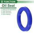 thumbnail image 3 of Anillo de Sello de Aceite Universal Unique Bargains Labio UN Sello de Eje Rotativo 55x75x10mm Alta Presión TPU Azul 5 Pcs, 3 of 7