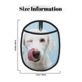 thumbnail image 3 of Naloa Puppy Licks Nose Silicone Pot Holders, Oven Mitts Heat Resistant Hot Pads, Non Slip Pot Holder for Kitchen Baking and Cooking 9.4 x 7.5 Inches, 3 of 7