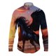 thumbnail image 3 of Camisas con estampado 3D de caballos para hombre, blusa informal de manga larga con botones, ropa de calle, camisa de playa de gran tamaño para hombre, 3 of 5
