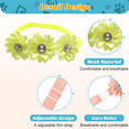thumbnail image 3 of 10pcs Dog Bow Tie Dog Flower Collar Diamond Dog Accessories Pet Flower Bows Cat Puppy Bowtie Collar Pet Supplies, 3 of 5
