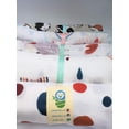 thumbnail image 4 of Muselinas/Mantas BABYBAMBOO Pack 2 100% algodón 120x110 cm Animalitos-Azul, 4 of 5