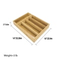 thumbnail image 4 of Bamboo Cutlery Tray, 4 of 5