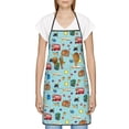 thumbnail image 3 of Easygdp Travel1 Apron Waterdrop Resistant with 2 Pockets,Oil Resistant Cooking Kitchen Chef Apron for Women Men, 3 of 7