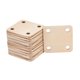 thumbnail image 4 of Tarjetas de tejido, herramientas de tejido, juego de 2 x 2 pulgadas, hecho a mano, de superficie lisa, tarjetas de telar de madera 12 piezas, 4 of 9
