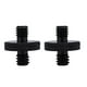 thumbnail image 1 of Cateissary 2 pack/lote tornillo de diseño práctico adaptador de montaje 1/4 tornillo de conversión fácil de llevar Accesorios de cámara y óptica A26 M6 macho, 1 of 6