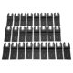 thumbnail image 1 of 25pcs Black Straight Saw Blades, Carpenter Tool Saw Blades, For Cutting Wood Copper PVC Pipe Aluminum ANGGREK Straight Saw Blade, 1 of 8