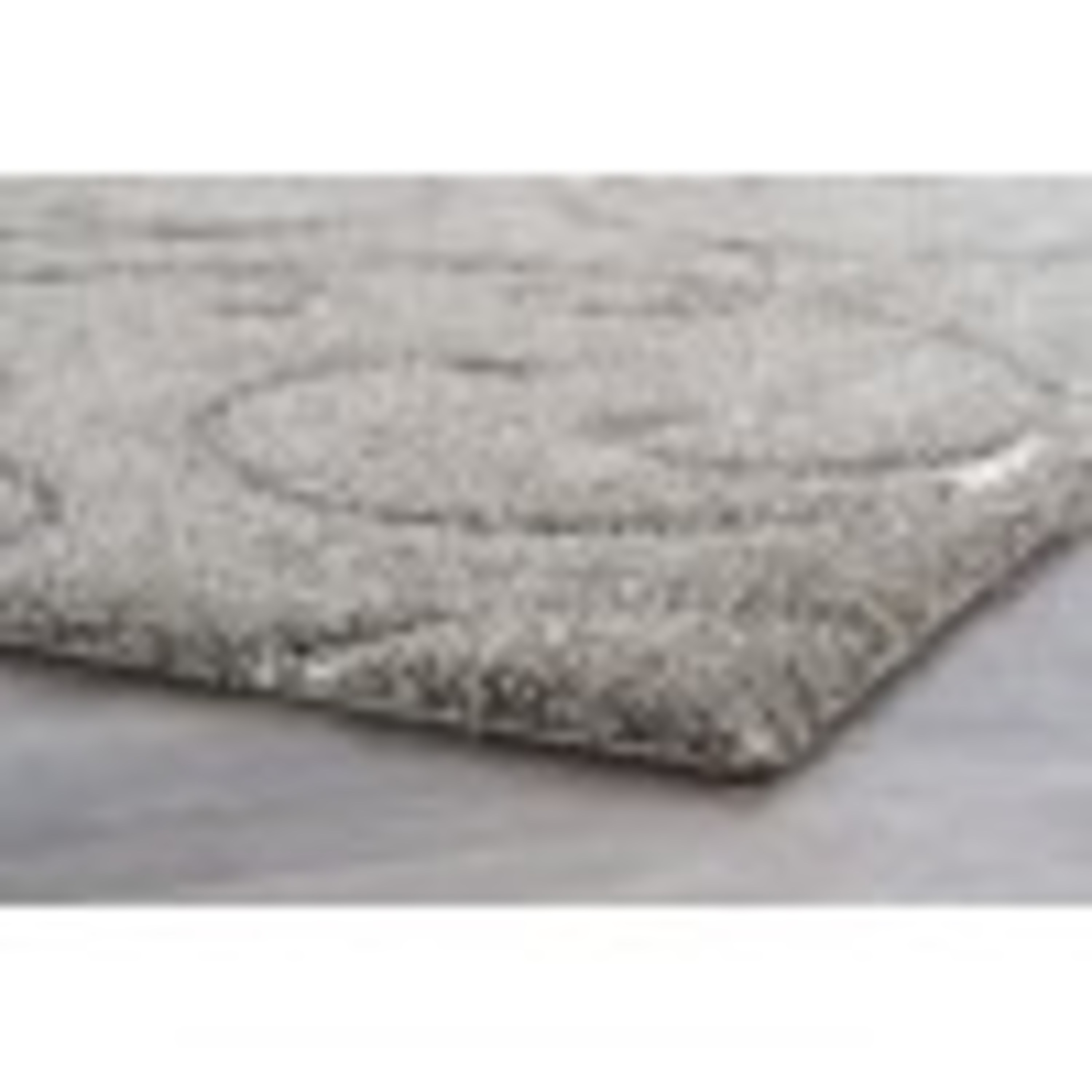 Transitional 9x13 Area Rug Shag Thick (9'3'' x 12'6'') Scroll Taupe, Cream Living Room Easy to Clean