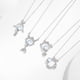 thumbnail image 5 of Qarigey Collar minimalista de plata de ley 925 para mujer, collar de 12 constelaciones de estilo versátil Ropa, zapatos y accesorios Miscelánea Acuario de plata, 5 of 6