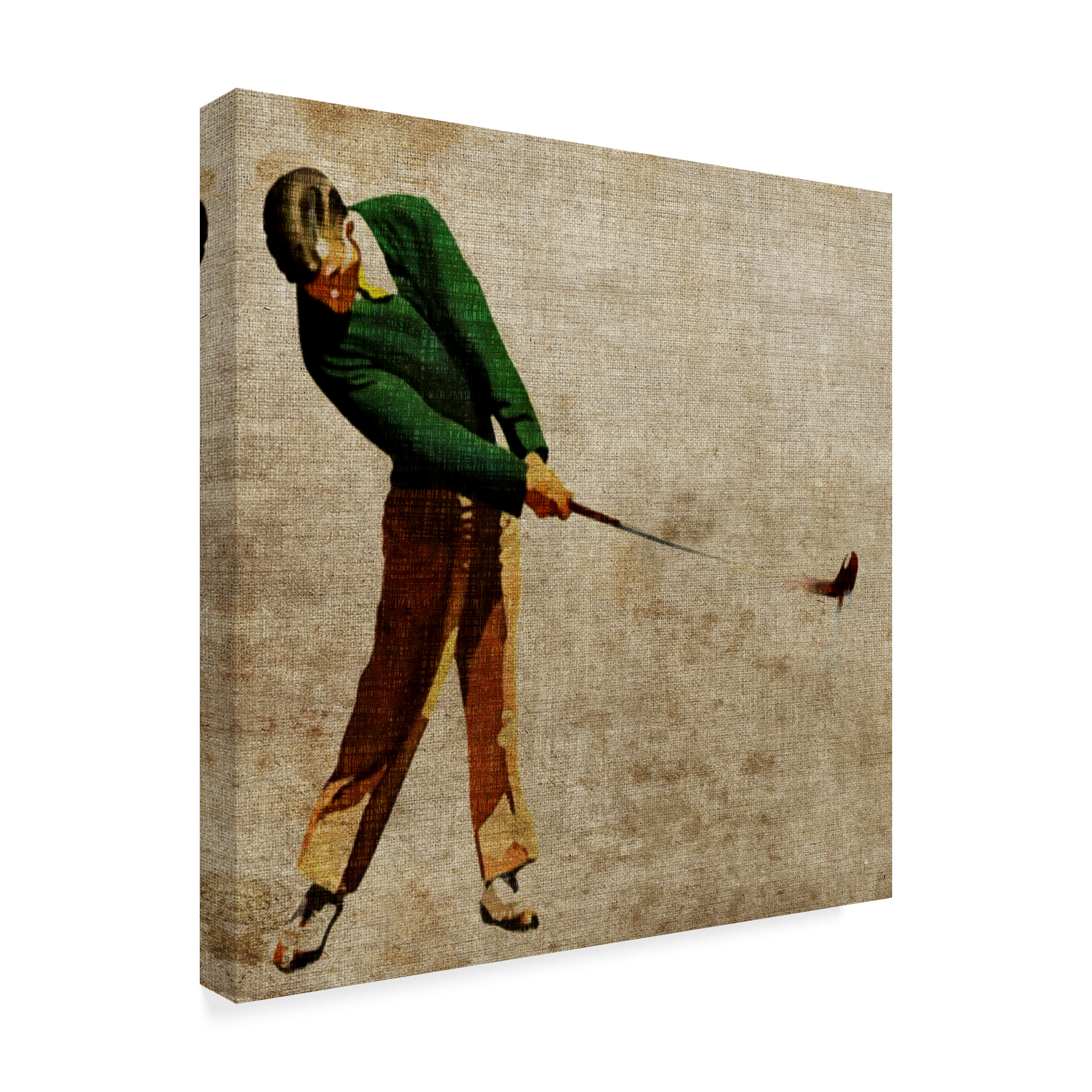 Trademark Fine Art 'Vintage Sports II' Canvas Art by John Butler