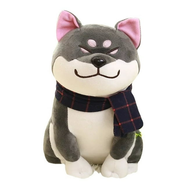 Juguete de peluche Cut Shiba Inu con bufanda de 25 cm