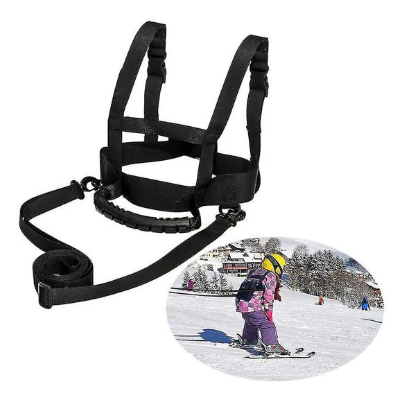 Snowboard Training Back Ski Harness With Detachable Belt And Easy-to-l