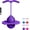 Purple, variant on CCCHCY Balance Jumping Ball,Pogo Ball with Handle and Balls Pump ,Indoor & Outdoor Fun,Perfect for Balance,Coordination,And Fitness