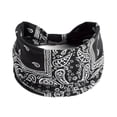 thumbnail image 3 of Boho Headbands For Women Fashion Stretch Wide Hair Bands Knot Turban Head Bands Yoga Running Sweatband Elastic Headband Stylish Wrap Headbands Hair Accessories For Teen Girls, 3 of 5
