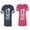 Men Navy / Women Pink, variant on Fashion Man Woman Matching Couple Cotton Jerseys (Men Navy / Women Black) (Men S / Women S)