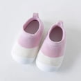 thumbnail image 6 of Splozh Baby Sock Shoes Baby Sock Shoes Breathable Soft Bottom Toddler Learning Shoes Floor Socks First Walking Shoes Pink,US 7, 6 of 6