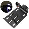 thumbnail image 1 of Support de Plaque d'Immatriculation pour Moto en Aluminium Noir Durable pour 883 Modèles 2004-2016, 1 of 8