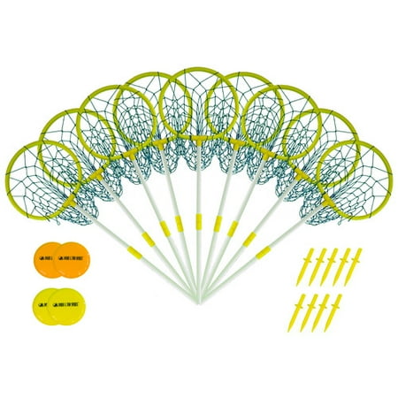 Park & Sun Super Loop (9 Piece) Frisbee Game Set