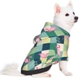 thumbnail image 2 of Xecao Flamingo Pattern Sweatshirts Winter Pet Dog Hoodie Puppy Coat Dog Sweaters Dog Clothes with Hat Dog Clothes Costume Outfit,Small Pets Wear-Medium, 2 of 7