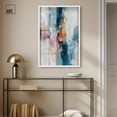 thumbnail image 3 of Petal Pink and Ocean Blue II Shadowbox Print Modern Wall Decor by Art Remedy, White Frame, 24 x 36, 3 of 7