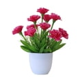 thumbnail image 5 of Flor artificial de tela de seda Bonsai Decoración de escritorio Flor falsa Planta en maceta falsa Decoración de interiores Flor decorativa, 5 of 5