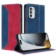 thumbnail image 1 of Funda FOXDOCK para Motorola Moto G 5G 2022 de Cuero Premium Bicolor con Ranuras RFID, Carcasa Tipo Billetera Antigolpes y Soporte Plegable, 1 of 6