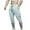 Beige, variant on Mans Capris Jogger Pants Solid-Color Casual Pocket Drawstring Sports Shorts Pants Beige