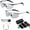 Gray+silver, variant on Photochromic Sunglasses with Anti-glare Polarized Lens, UV400 Transition Tint for Daytime Driving Men