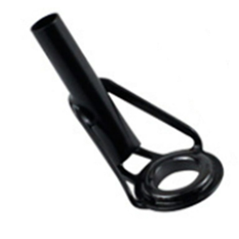 40 Pcs 8 Sizes Black Stainless Steel Rod Tip Repair Kit Heavy Duty Ceramic  Ring Guide Rod Repair Replacement