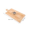 thumbnail image 2 of HONITANO 1Set Wooden Margarita Tray with Salt and Sugar Rimmer for Professional Bartender Tools, 2 of 8