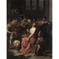 thumbnail image 2 of Alexandre Cabanel 12x14 Gold Ornate Wood Frame and Double Matted Museum Art Print Titled - Jesus in the Courtroom (1845), 2 of 4