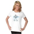 thumbnail image 4 of A Beautiful Ride Pretty Bicycle Womens Fitted Plus Size Graphic Tee Brisco Brands 2X, 4 of 5