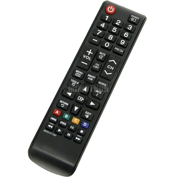 Generic Samsung BN59-01199F TV Remote Control for UN48J5200AFXZA / UN48J5201AF / UN48J5201AFXZA / UN48J520DAF / UN48J520DAFXZA / UN48J6200AF