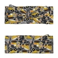 thumbnail image 2 of Wukai Excavator At Work Print Baby Bow Headband for Newborn Infant Baby Toddler Girls, 2 of 5