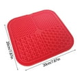 thumbnail image 5 of Chew Resistant Silicone Licking Mats Promotes Healthy Digestion In Dogs Cats Safe Materials Secures On Countertops, 5 of 11