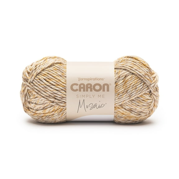 Caron® Simply Me® Mosaic, #5 Bulky Acrylic/Nylon/Wool Yarn, 4.9oz/140gm, 173 yds, Beachy