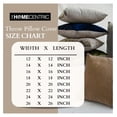thumbnail image 5 of Sofa Cushion Cover, Navy Blue, Contemporary Solid Pillowcase, 12x12 inch (30x30 cm) Throw Pillow Cover, Velvet Square Pillow Case, Solid Color - Navy Shimmer 12" x 12" (Pack of 1), 5 of 6