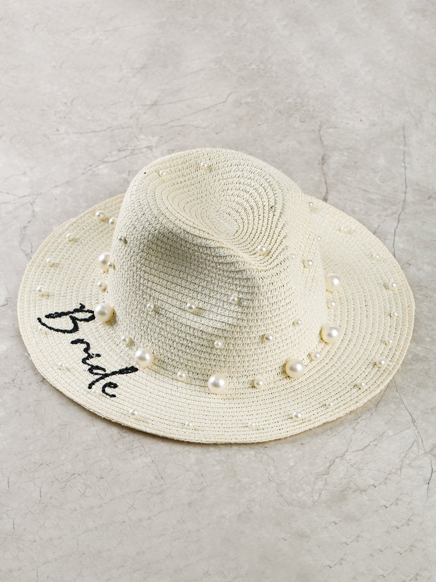 Pearl Accent Bride Hat, Adult, 1 Piece by Trimmings