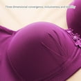 thumbnail image 3 of Eashery Women Bras Push upBackless Bra Seamless Bra Women Underwear Purple 38 85BC, 3 of 4