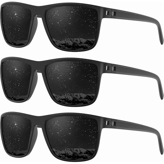 Polarized Sunglasses for Men Women, UV Protection Lightweight Mens Sun Glasses for Driving Fishing Golf Cycling
